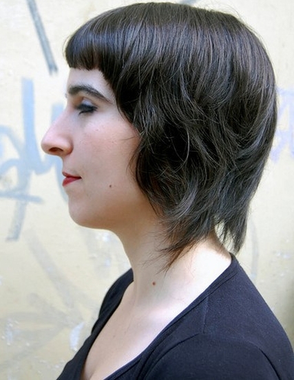 asymetryczne fryzury krótkie uczesanie damskie zdjęcie numer 68A